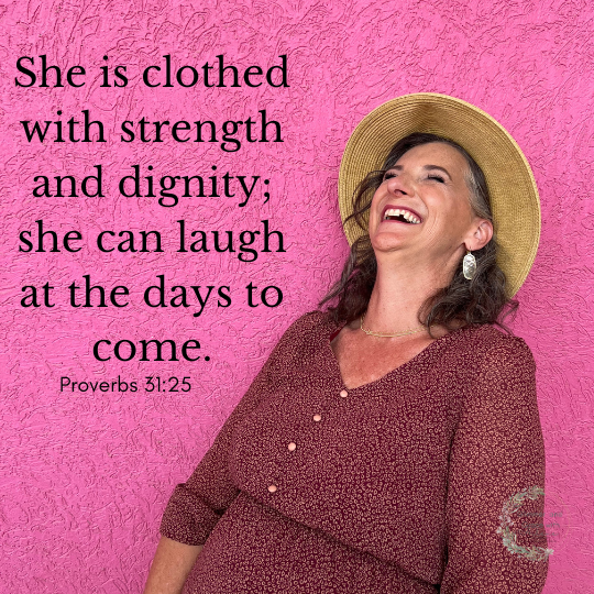 ailene laughing prov 31 25