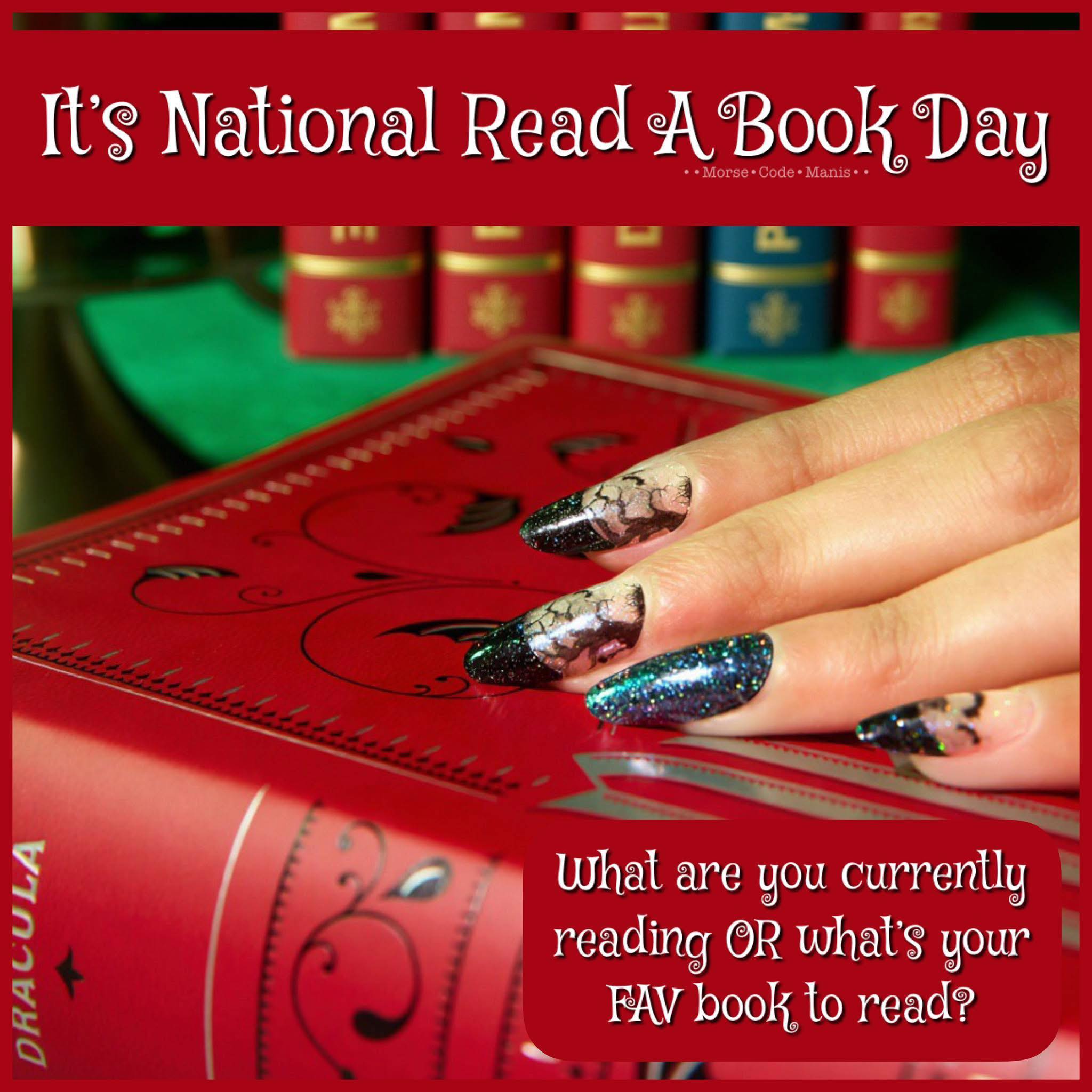 📚 It’s National Read A Book Day! What story are you currently in OR what’s your FAV story to read? 

I’ll share my current read in the comments