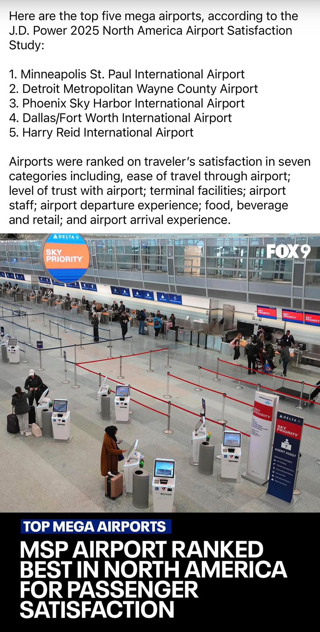 Love seeing my 2 most frequently visited airports onto a list - and agree with the ratings.

How many of these airports will I travel through this weekend?